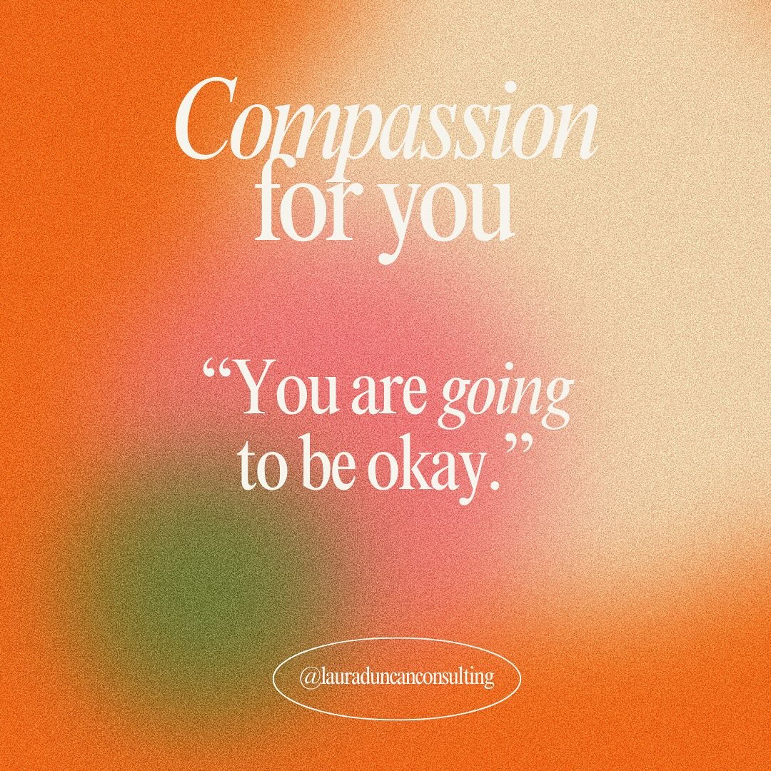 💬 &ldquo;You are going to be okay.&rdquo; - @lauraduncanconsulting

This is your sign that you will be okay because truly, you can and will be okay.  🌿It&rsquo;s okay to ask for help navigating your triggers, pain, and connecting to your True Self.