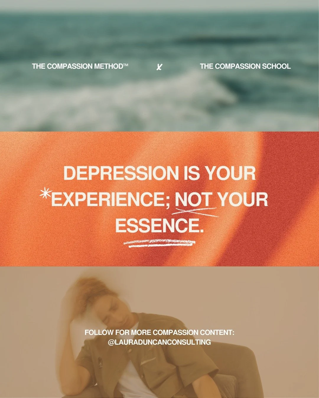 ❤️&zwj;🩹 &ldquo;Depression is Your Experience; Not Your Essence.&rdquo; - @lauraduncanconsulting

Depression has been felt for as long as humans have been on this planet. It&rsquo;s had many names: melancholia, hypochondria, &ldquo;the blues,&rdquo;