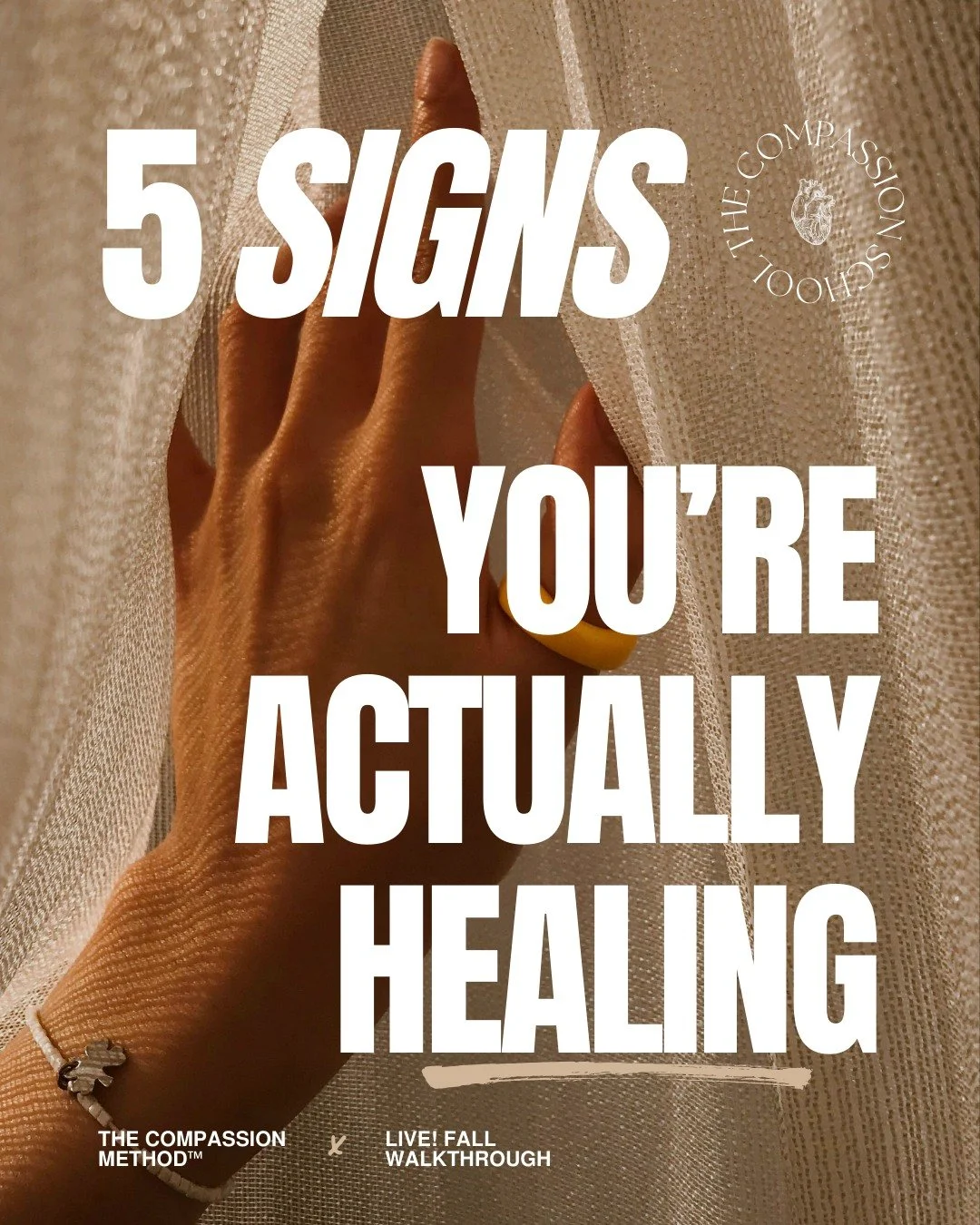 ❤️&zwj;🩹 5 Signs You&rsquo;re Actually Healing

Do you see yourself in these examples?

1. You Pause Before Reacting. You know what you&rsquo;re going to feel. You&rsquo;re familiar with what will come up. You&rsquo;re able to see it come and you&rs