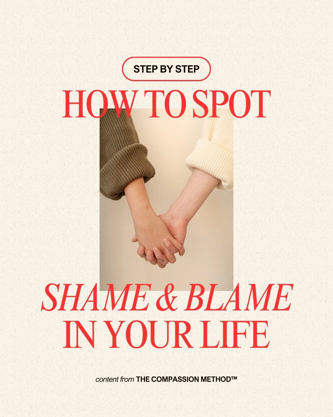 🌱 How To Spot Shame and Blame In Your Life

1. Use the phrase &ldquo;Who you are matter but what you do matters more&rdquo; as a shame detector in the different areas of your life. Wherever you find yourself exhausted, low, small, or ignored, you&rs