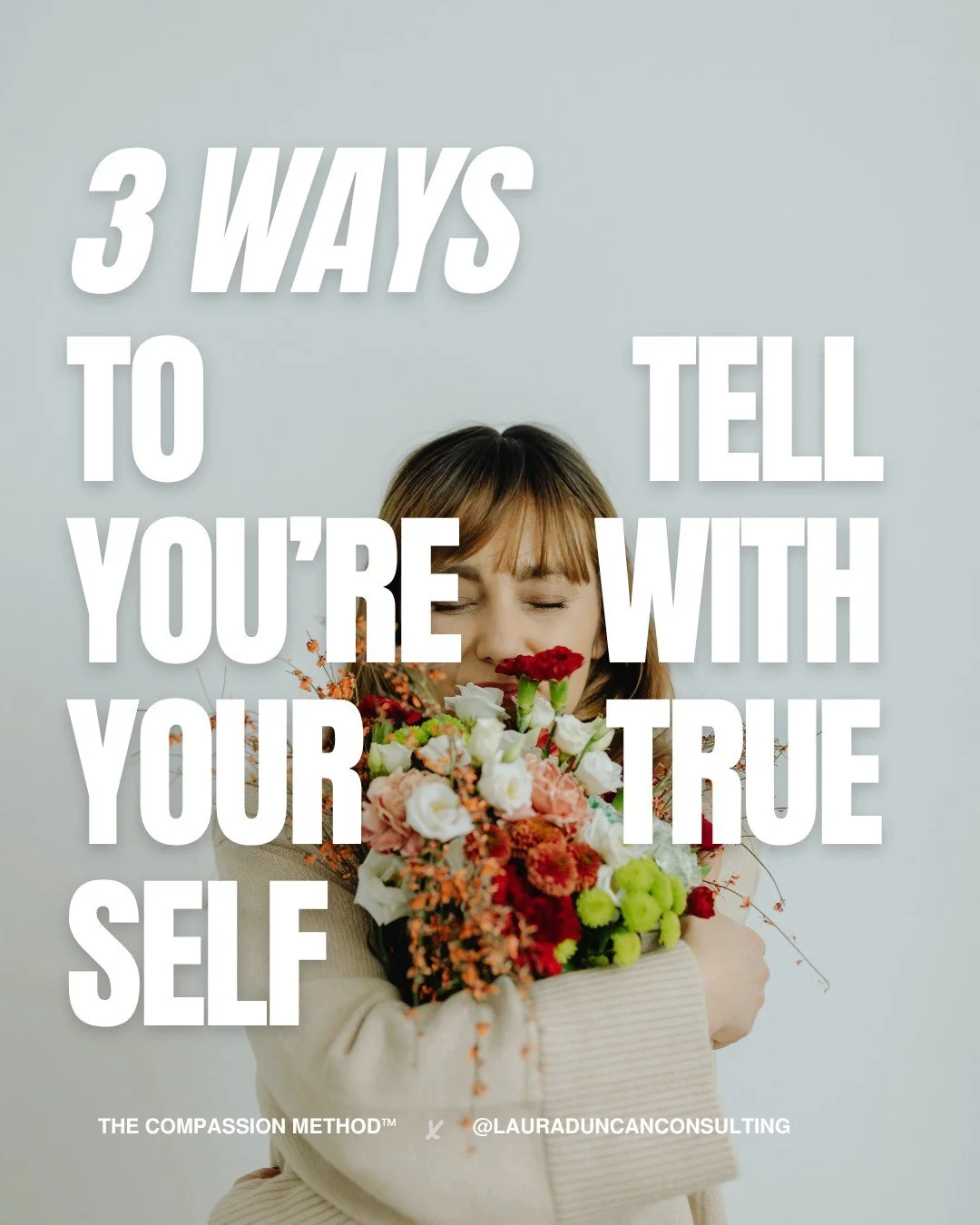 3️⃣ Three Ways to Tell You&rsquo;re With Your True Self

I just wrapped up my LIVE! Walkthrough, covering the last module of my course - Essence: The Compassion Method&trade; Course: True Self. Whoo-hoo! Here are 3 ways you can self-assess if you&rsq