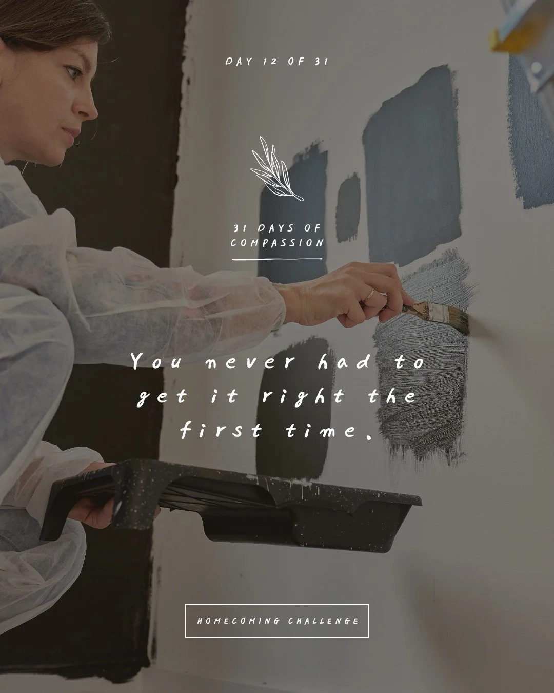 🏠 Day 12 of The Homecoming Challenge: &ldquo;You never had to get it right the first time.&rdquo;

Getting it right the first time was never the point. When you're connected to True Self, you'd be playing, exploring, creating new solutions, innovati