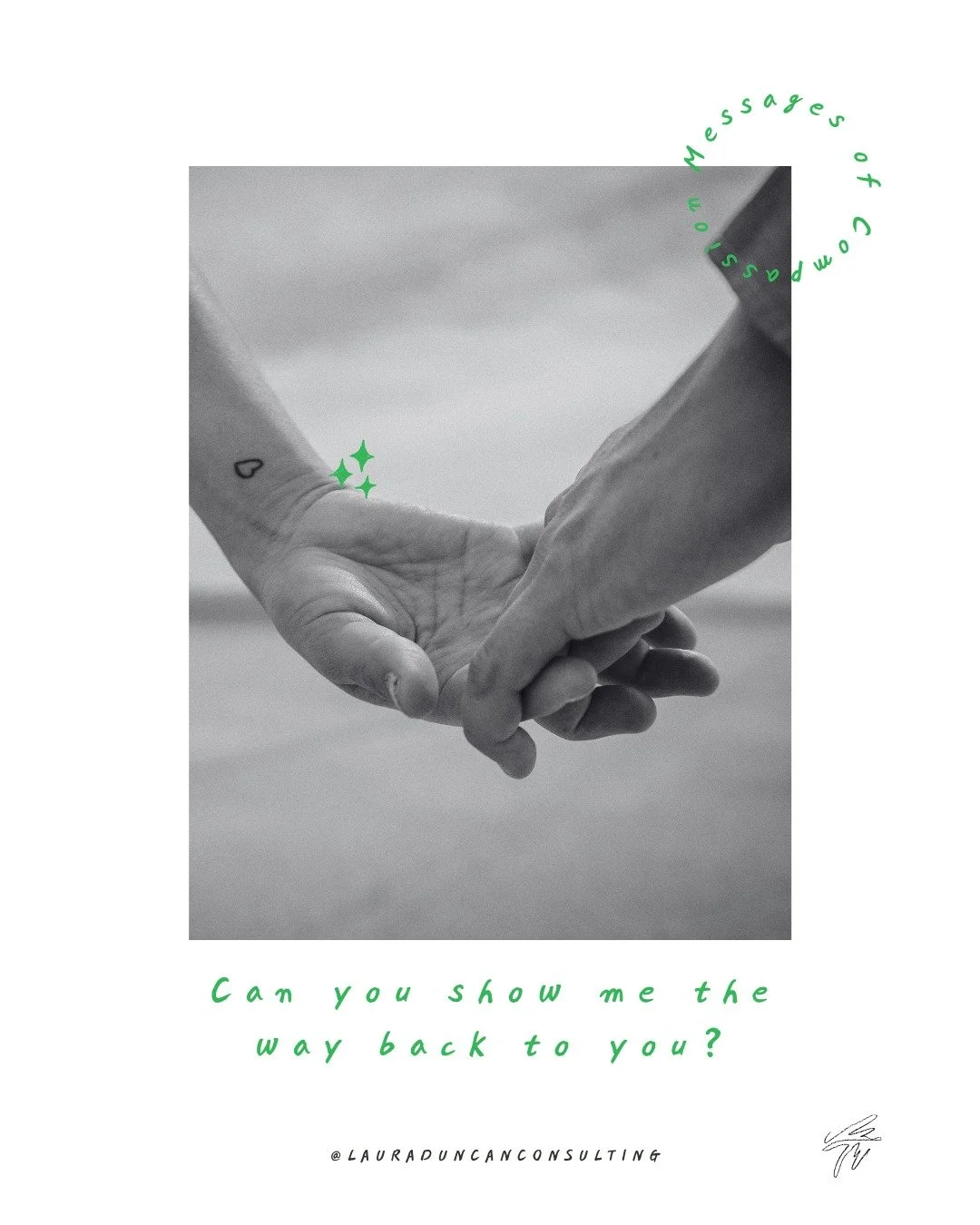 💬 A Message of Compassion for You: &ldquo;Can you show me the way back to you?&rdquo;

📝 &ldquo;I&rsquo;ve been set on the adventure of a lifetime. I&rsquo;m going back for every piece of you and bringing it home. Can you show me the way back to yo