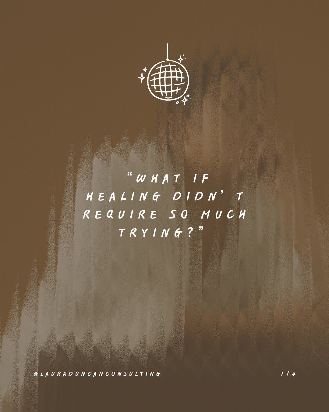 💌 &ldquo;What if healing didn&rsquo;t require so much trying?&rdquo; - @lauraduncanconsulting

What if healing felt more like a reunion or a coming home celebration?�

Compassion ends in a party. My course, Essence: The Compassion Method Course, bri