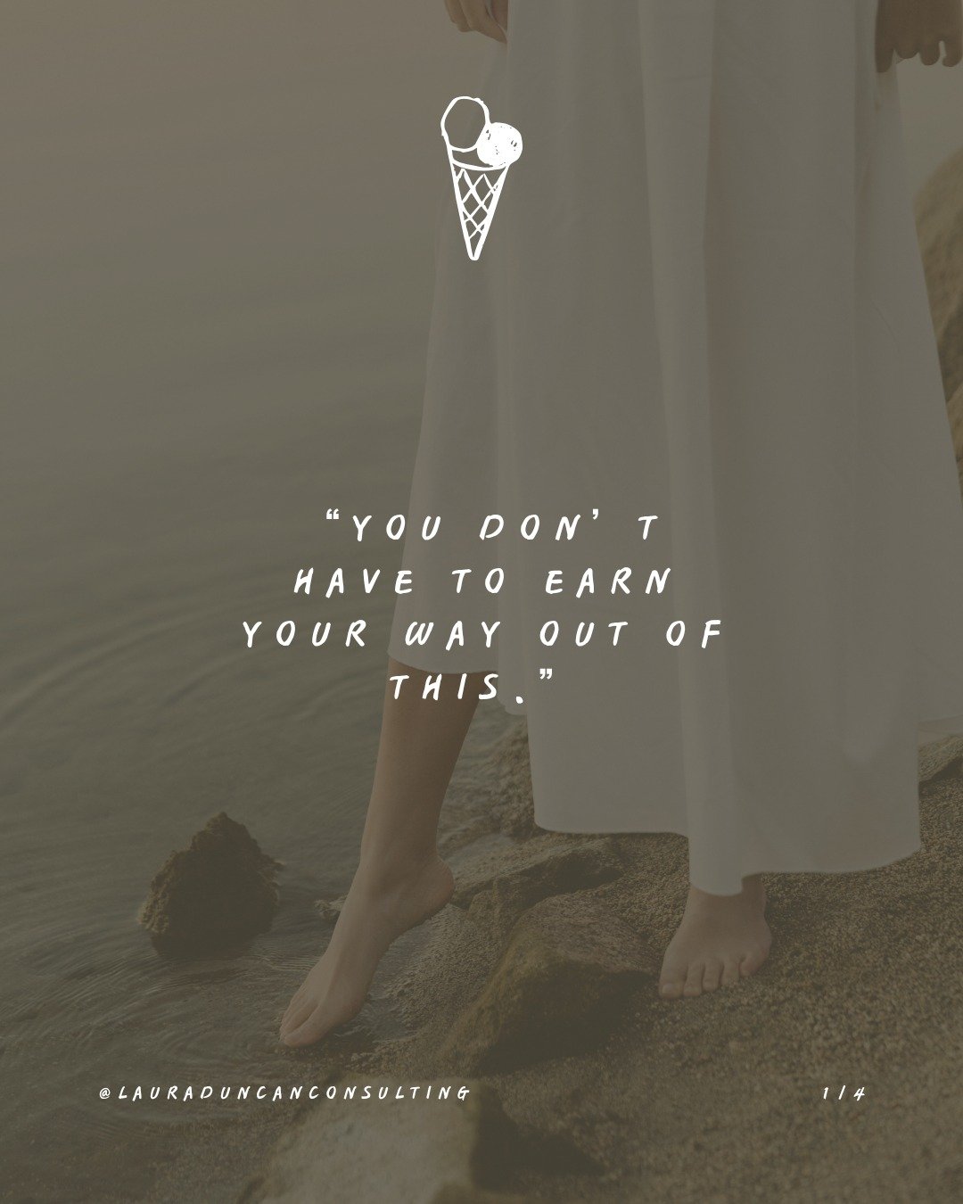 💌 &ldquo;You don&rsquo;t have to earn your way out of this.&rdquo; - @lauraduncanconsulting

Care is not a reward for a job well done; it&rsquo;s how you were always meant to feel.

Love is your birthright. My course, Essence: The Compassion Method 