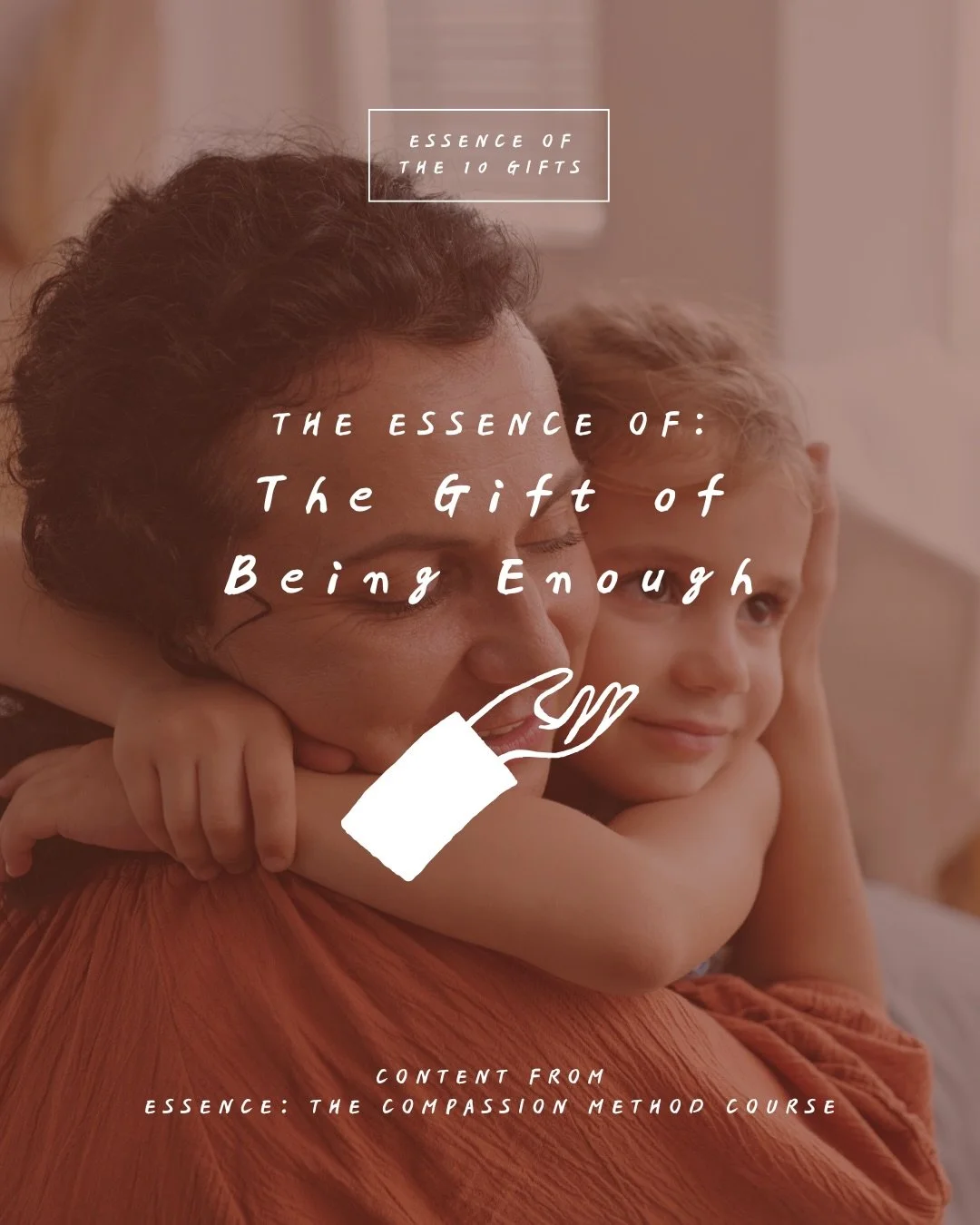 💝 The Essence of The Gift of: Being Enough

📌 When you have the Gift of Being Enough, you&rsquo;re rooted in the forever preciousness of who you are and that nothing can take that away from you. It&rsquo;s the most accurate response t0 being fully 