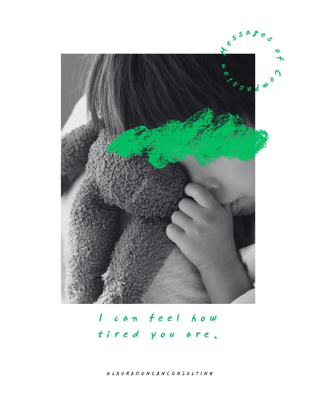 💬 A Message of Compassion for You: &ldquo;I can feel how tired you are." 
📝 &ldquo;I noticed it a long time ago. You didn&rsquo;t know how to let go. You didn&rsquo;t know how to stop. You thought you had to have it all together. You thought t