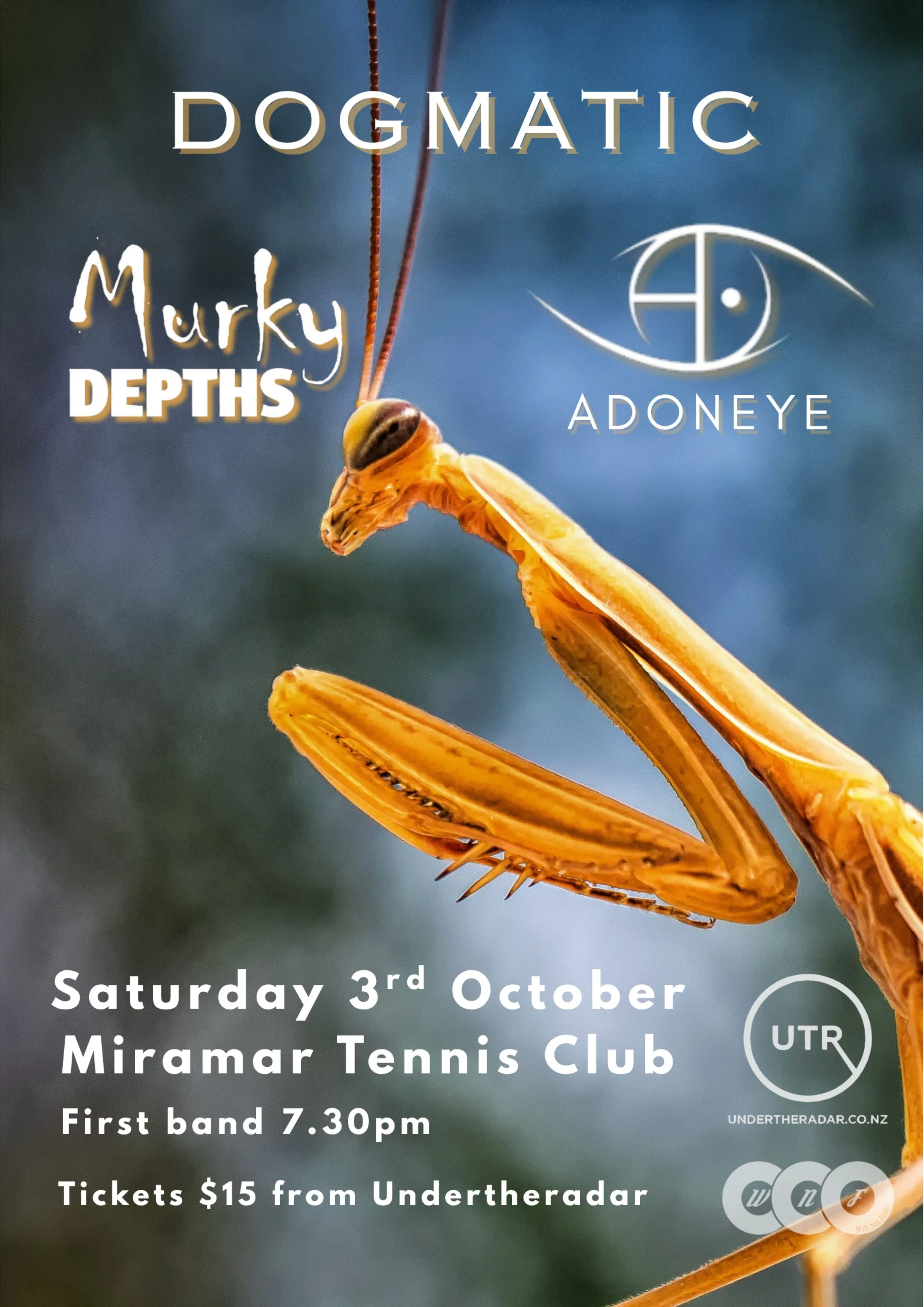 Adoneye, Dogmatic And Murky Depths At Miramar Tennis Club