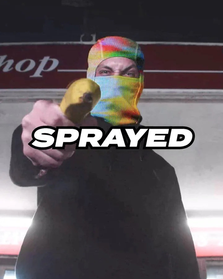 SPRAYED out now! Working on this project was absolutely wicked, much more to come - keep an eye on @firstrequestrecords for more!

🤌🏿VFX, editing, spotify &amp; album art done by me
🎥Shot by @lewisadamsproductions