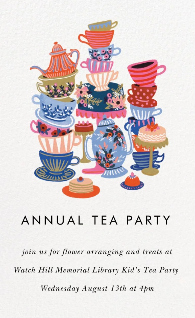 Annual Tea Party