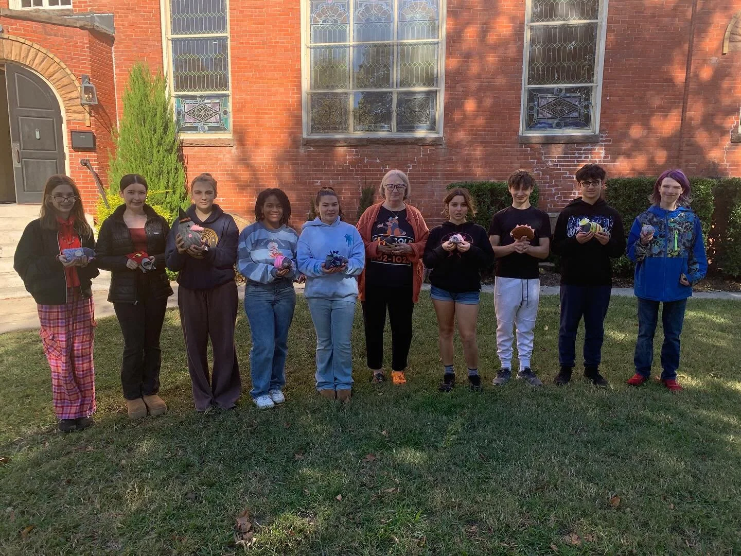 Today is National Mole Day. Mrs. Spencer’s 10th grade Chemistry class made their own models to commemorate this Chemistry Day. 
October 23 between 6.02 am and 6:02pm is Mole Day. It’s a basic chemistry algorithm, and not about those funn