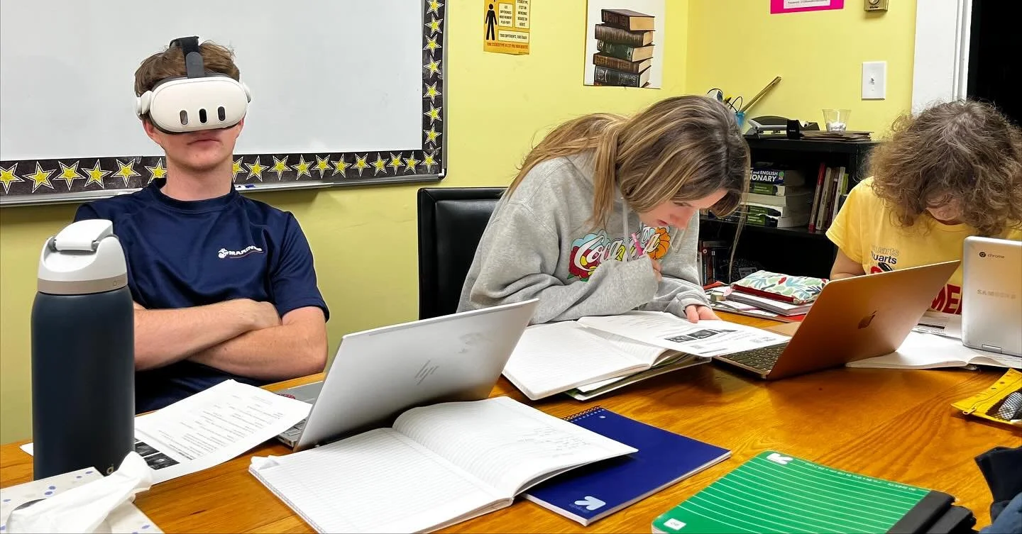 Today, the French classes learned about &ldquo;La Toussaint&rdquo; (all Saints Day) and &ldquo;Les catacombes de Paris&rdquo;. Students got a full immersion experience with a virtual tour of the Paris catacombs! #tritons💙🤍🔱 #harkness #ibdp