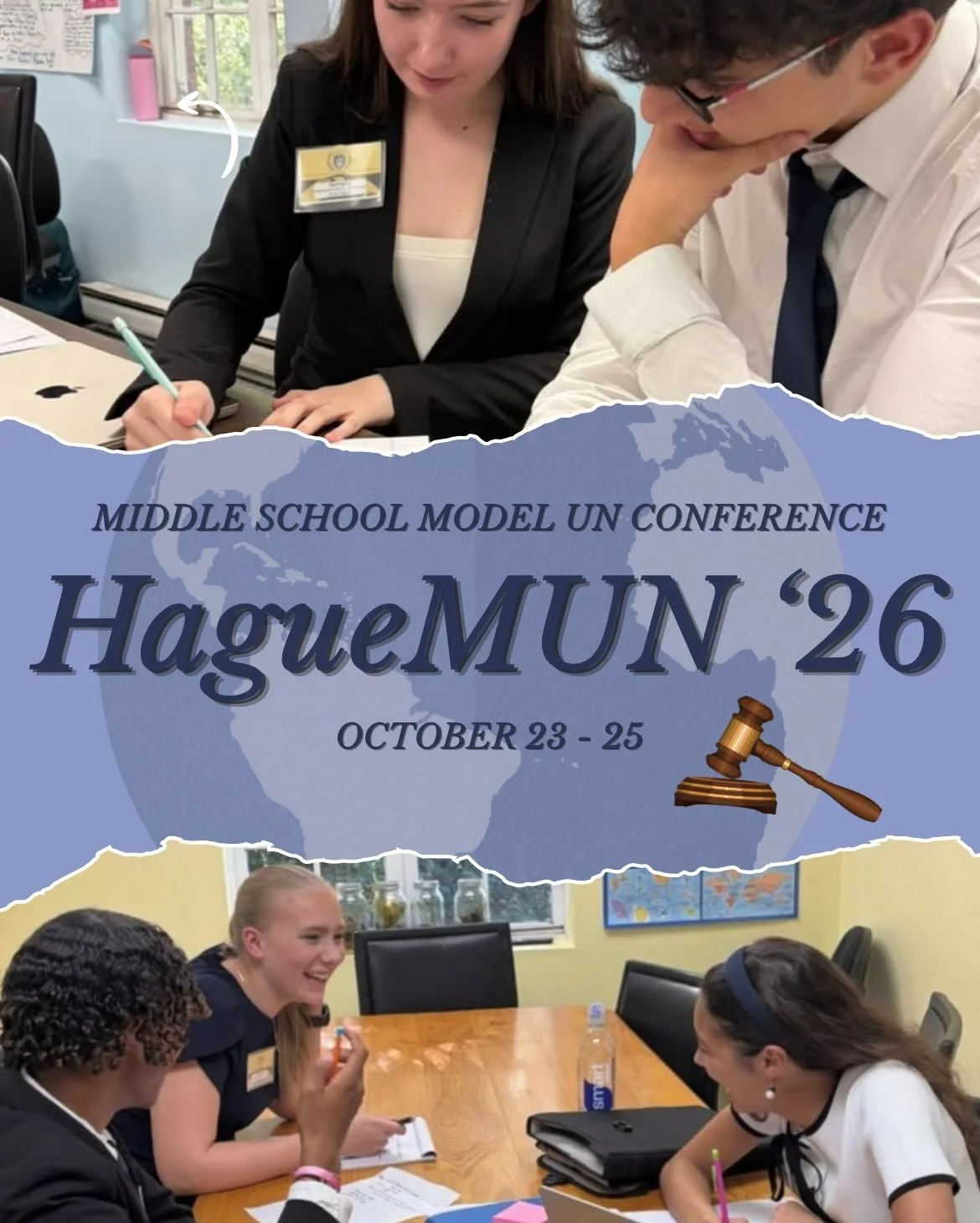 The posters are up&hellip; and HagueMUN is almost here! 👀 Get ready for one of The Hague School&rsquo;s favorite traditions as our Triton community comes together for a weekend of fun, competition, and school spirit. Mark your calendars, start getti