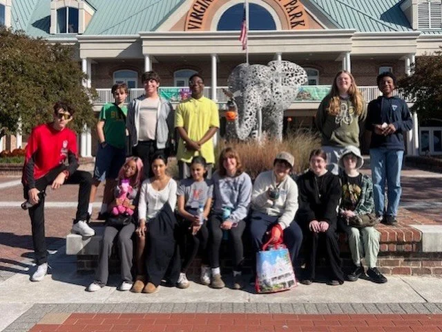 Our 9th and 10th grade Tritons took learning beyond the classroom with a field trip to the Virginia Zoo! Students participated in an engaging tiger lab, explored the zoo, and had the opportunity to learn more about wildlife, animal behavior, and cons