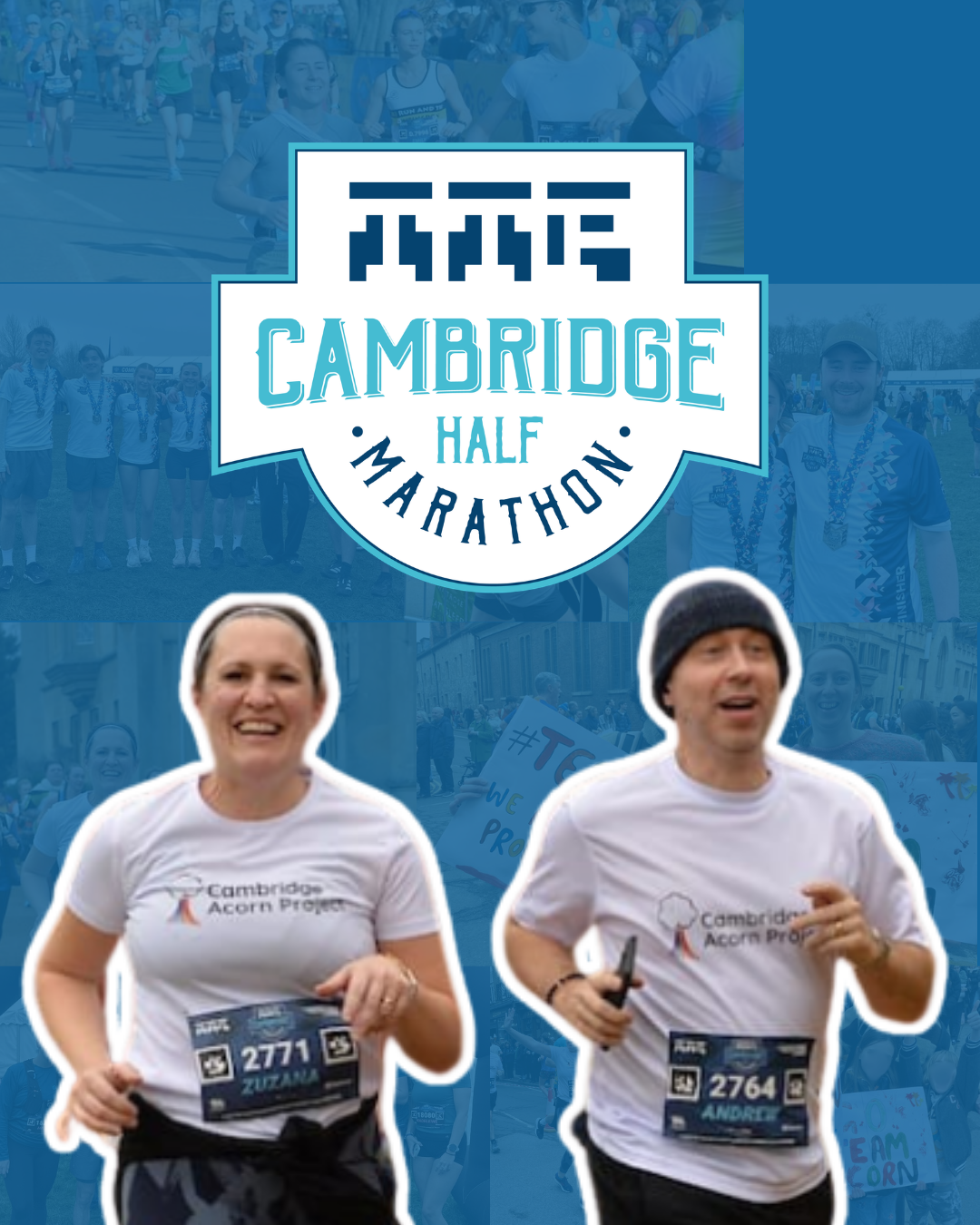 Run the Cambridge Half Marathon 2027 for Cambridge Acorn Project