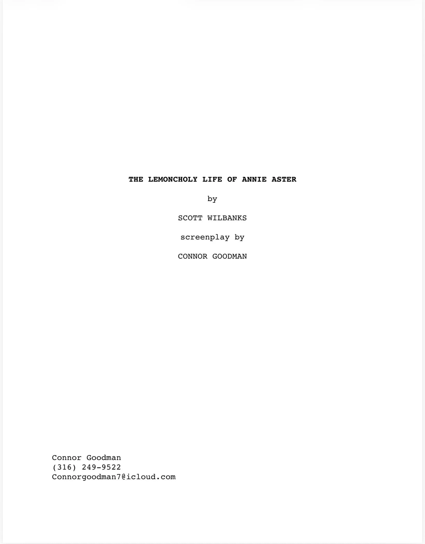 In 1995 San Francisco, a Quirky Orphan, Annie Aster, Discovers a Secret Outside Her Back Door; 1895 Kansas. There, a Murder Takes Place, which She, Her New Friend Elsbeth, a Motley Crew of Kids, and Her Weary Best Friend, Attempt to Stop before It Ha