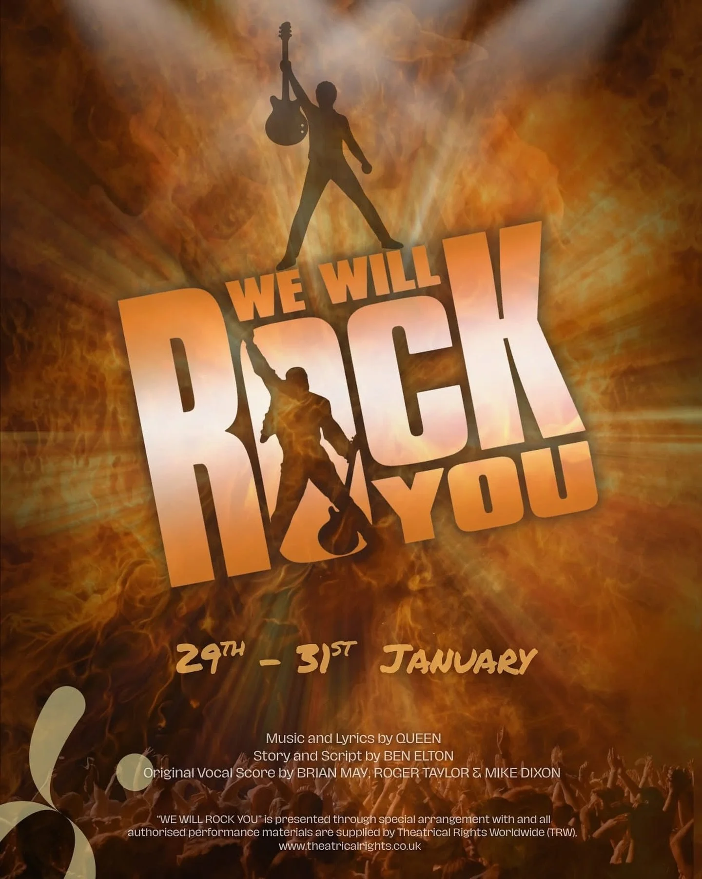 Looking to rock your Christmas presents? 🎸🎁
⁠
This is the perfect present idea, as our Professional Musical Theatre Diploma students bring &lsquo;We Will Rock You&rsquo; to life at The Hammond!⁠ 
⁠
Set in a dystopian future where live music is bann