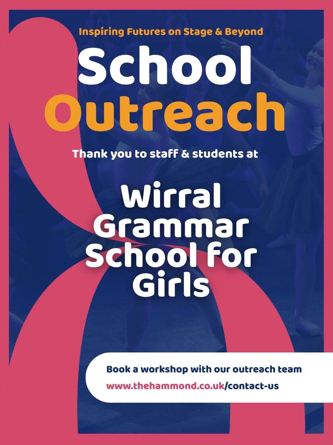 A huge thank you to all the incredible staff and students at Wirral Grammar School for Girls for welcoming our Head of Hammond Extra &amp; School Outreach Leader for an inspiring day of workshops 💫

The sessions focused on devising physical theatre,