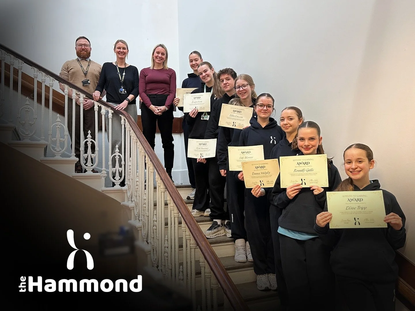 Earlier this week, we were delighted to celebrate eight of our students who joined Principal, Miss Roscoe, for a special reward lunch.

Each student was invited in recognition of their consistently outstanding Attitude to Learning across all subjects