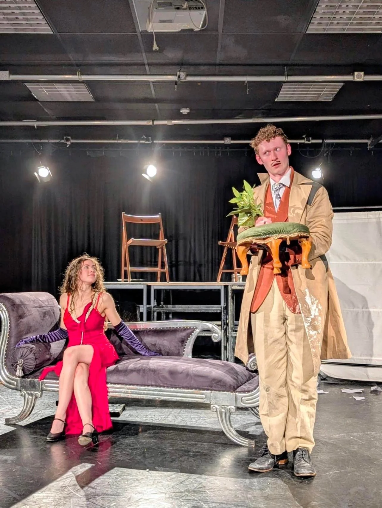 AP Comedy Drama Assessment! 

Huge well done to our Acting and Performance 2nd year students who completed a hilarious show with outrageous characters and so many gasp worthy moments! 📸 

#comedy #drama #acting