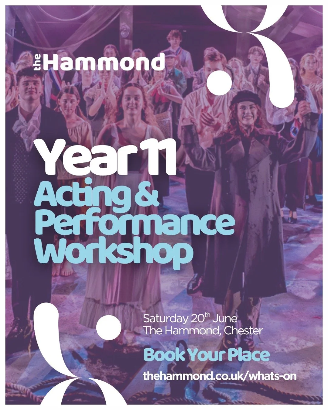 Step into the world of Matilda the Musical!

Join Alex Hammond (Doctor and Escapologist in the West End production of Matilda the Musical, 2018&ndash;19) for an exciting Acting &amp; Performance workshop exploring what it is really like to be part of