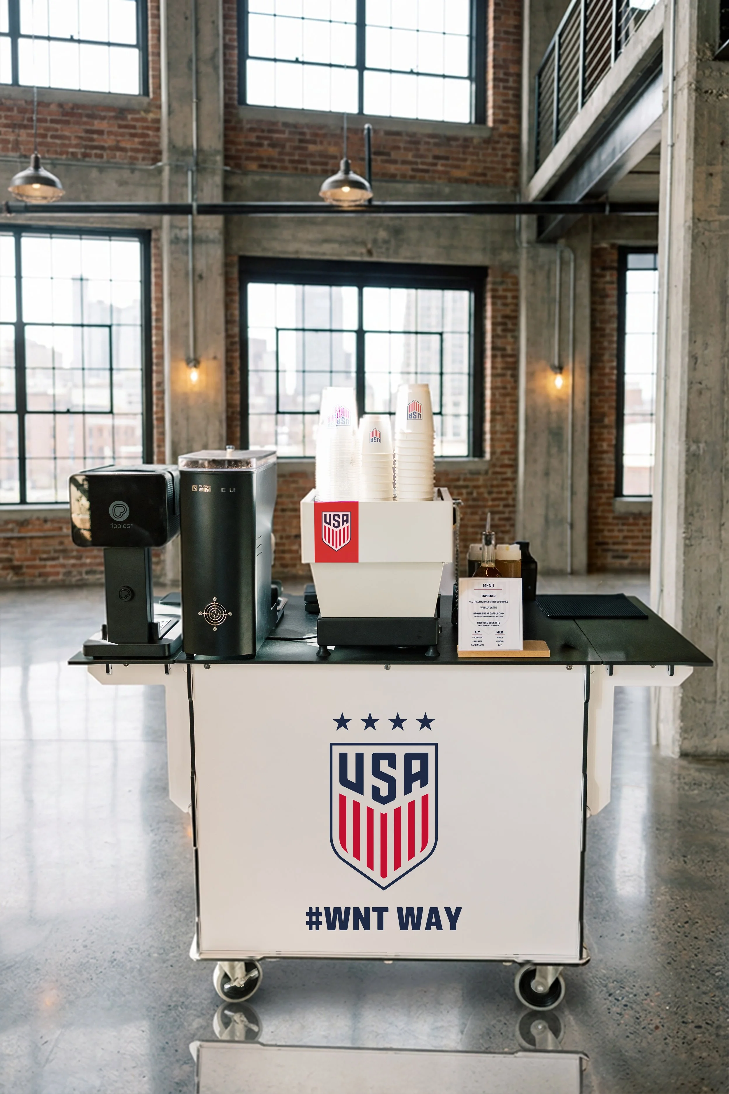 The Official Athlete Coffee Bar: Fueling the Pros