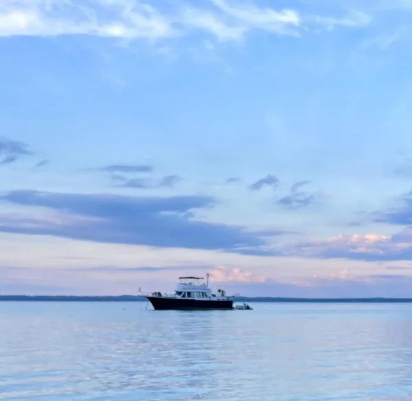 sunset, stars, and seasickness 🌅 🌟