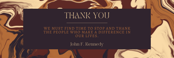 Thank you for refusing to give up
