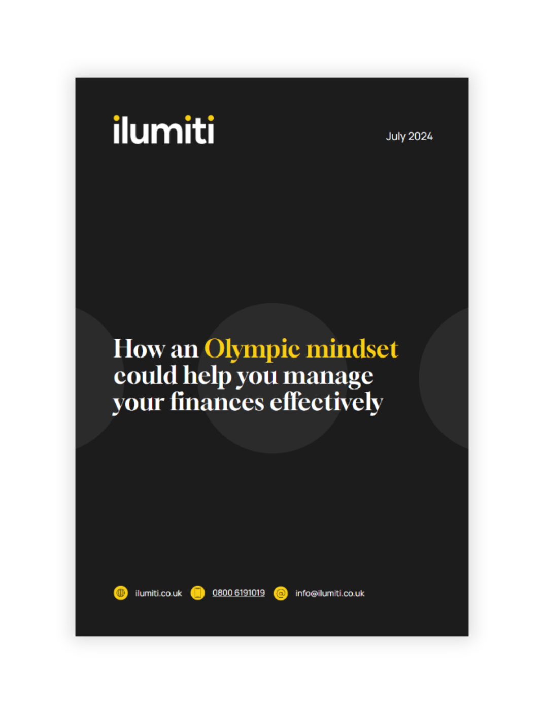 How an Olympic mindset could help you manage your finances effectively