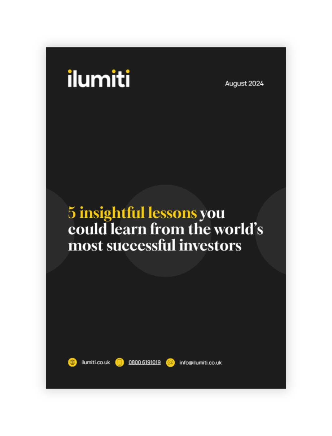 5 insightful lessons you could learn from the world’s most successful investors