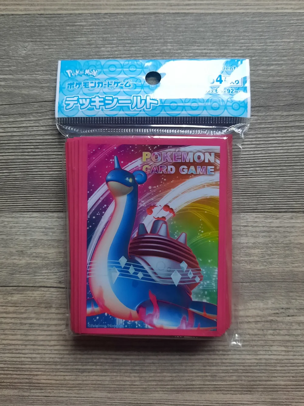 lapras card sleeves Pokémon Trading Card Game Official Card Sleeves x64 - Yokohama World  Championships 2023 main image 0