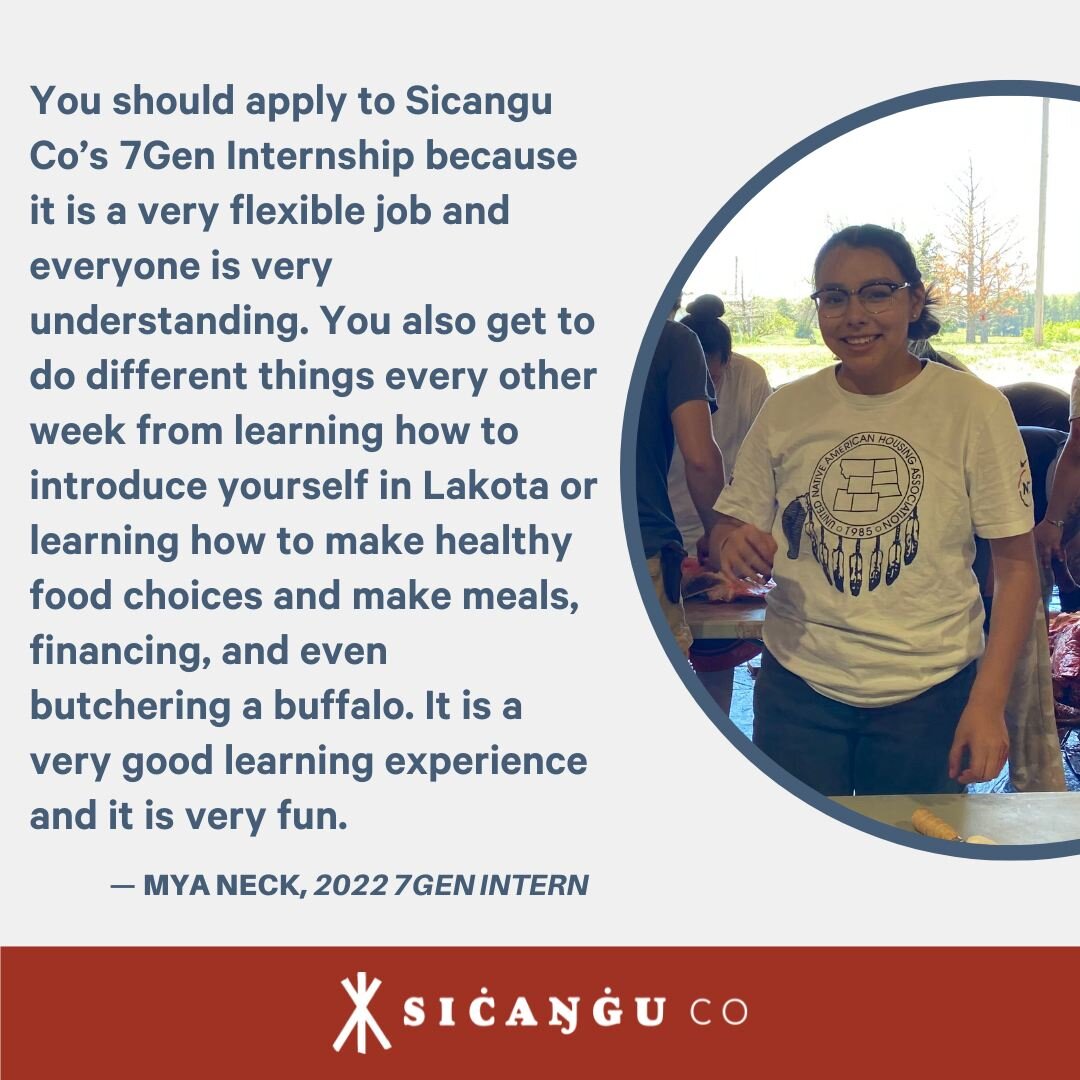 Mya Neck, 2022 7Gen Internship participant, shared with us her experience during the 2022 internship!

Last day to apply is APRIL 7TH.

Application link in bio!