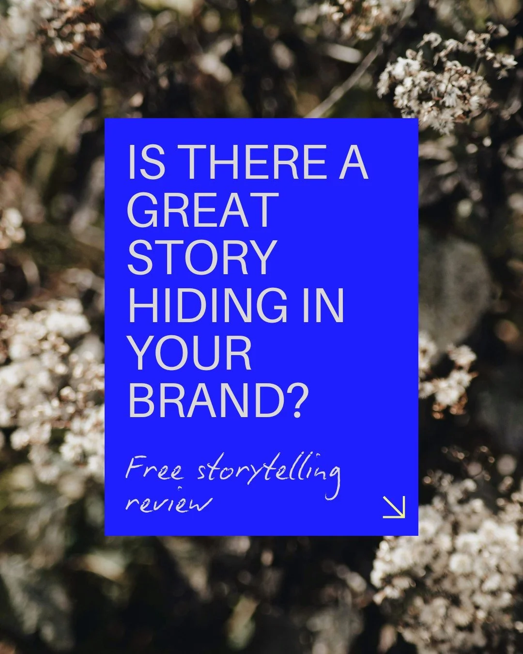 You know your brand story, you&rsquo;ve put it up on here on Instagram, and it&rsquo;s on your About page too&hellip; or at least your think. But is that enough?

I&rsquo;m afraid it&rsquo;s not. The brand who are really connecting well to consumers 
