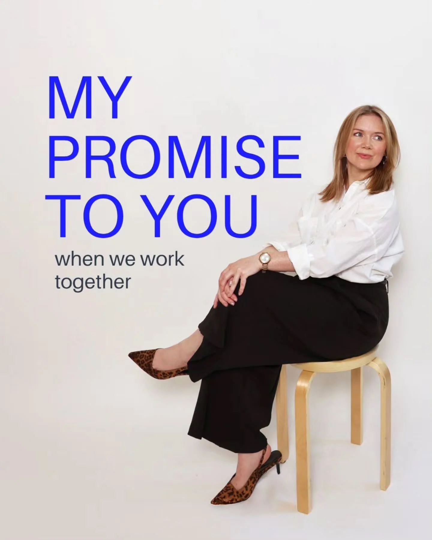 I just shared that I'm fully booked on here. So why am I now talking about what it's like to work with me? I'm talking about it because I know what a big decision it is to choose somebody to work with on your branding or rebranding. It can be a big i