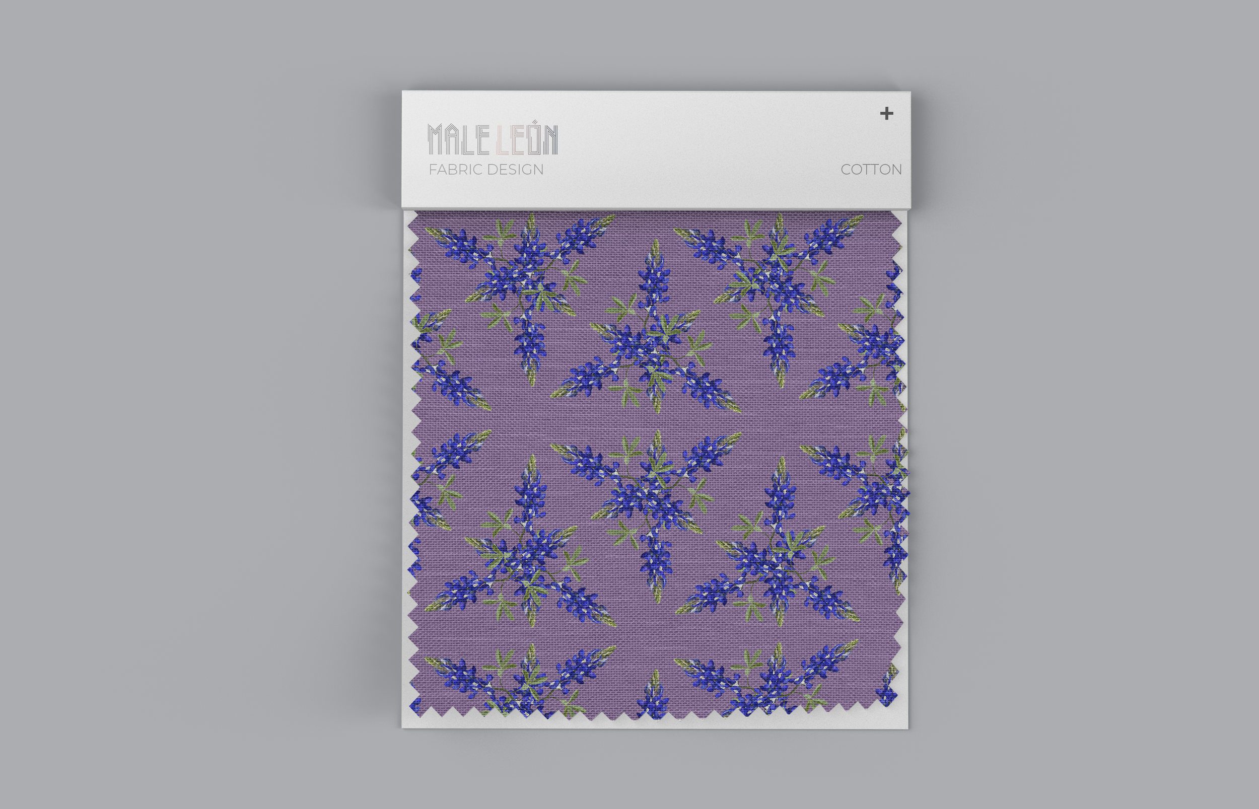 Male Leon Textile Purple Flowers.png