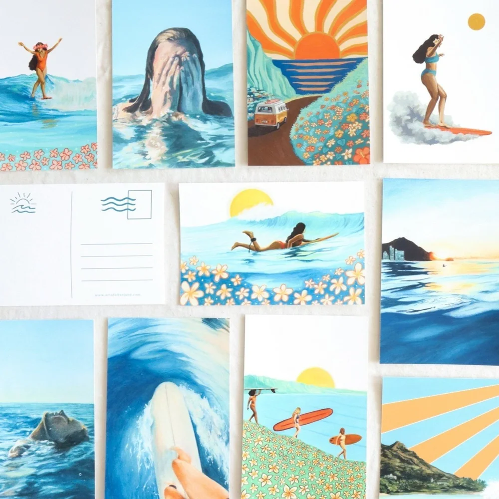 I'm so stoked about how many of y'all have been loving these postcards! I had a fun time creating them and have even more fun sending them out to you. 

Cause it's Cyber Monday, I'm offering free shipping on all orders! Use code &quot;FREESHIP&quot; 