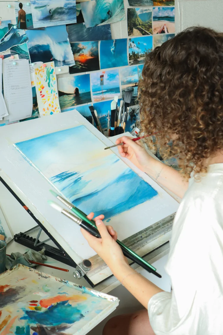 About the "A Surfer's Journal" collection — ella eland