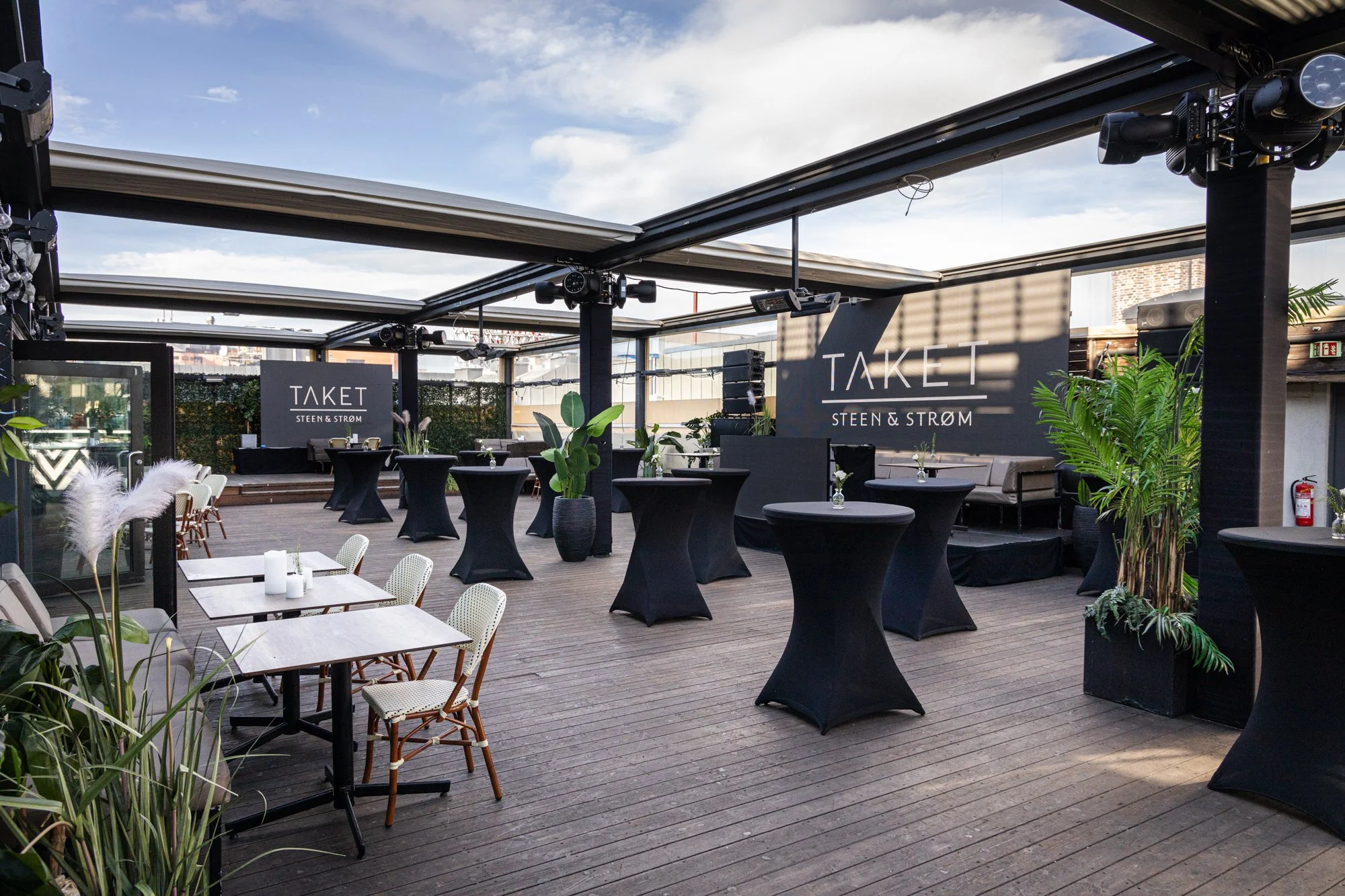 Takterrassen til Hovedlokalet
