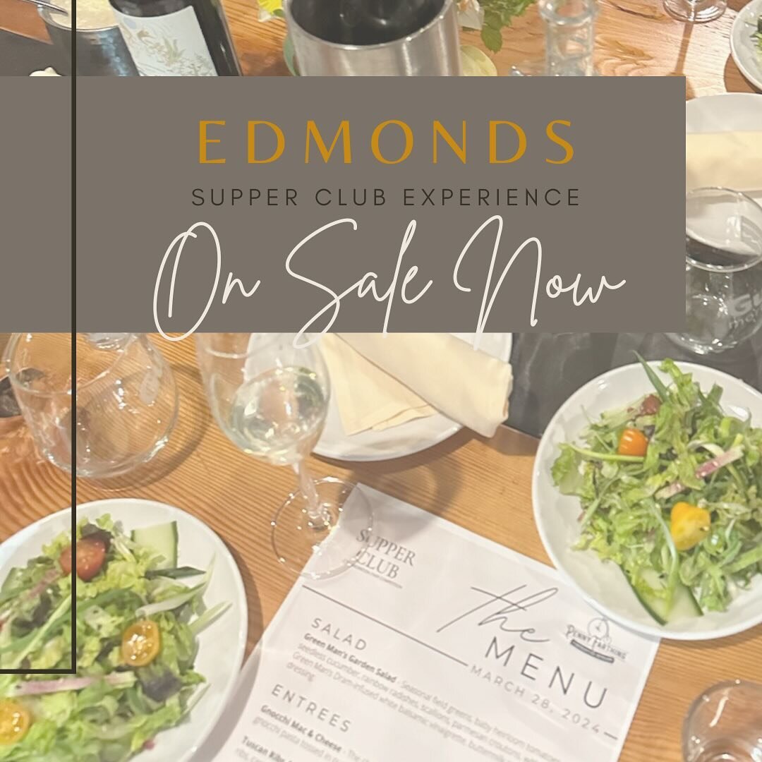 👏🏼The Supper Club Experience is coming to Edmonds!

The Experience isn&rsquo;t just another class and dinner, but a chance to forge meaningful bonds and elevate our business.&nbsp; Over our 4 week Collective we will connect over topics that enhance