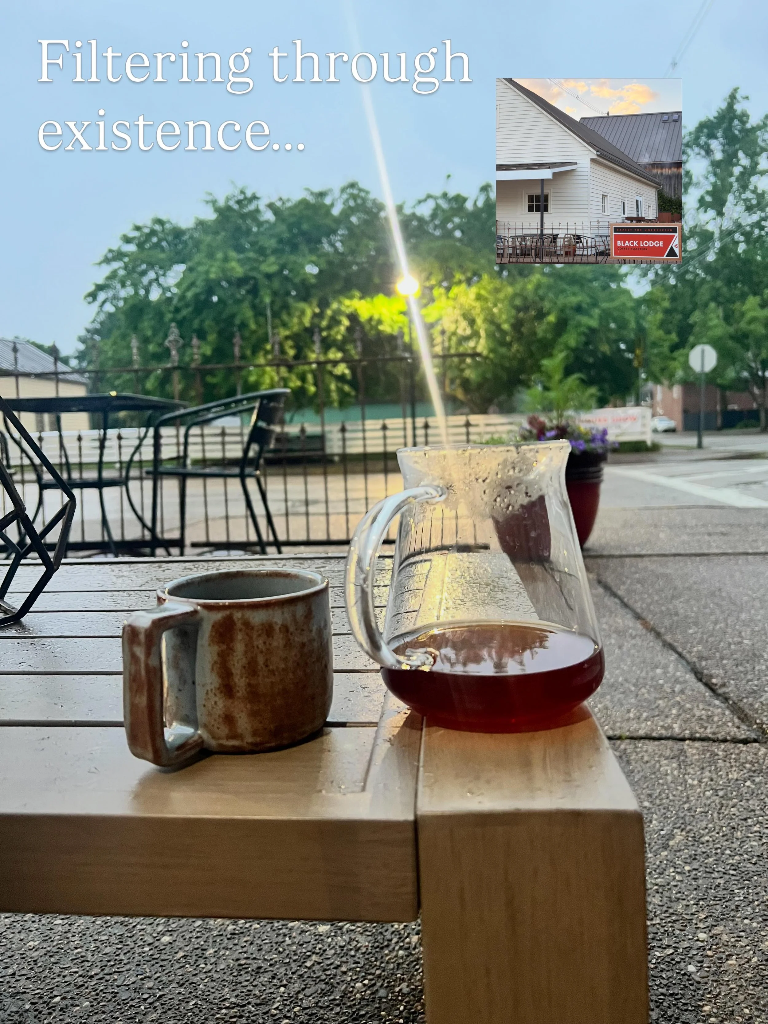 Filtering through existence&hellip;..

☕️- Colombia anaerobic

🫛- @balzacbros 

#morningritual #slowmornings #inthemoment #existence #home
