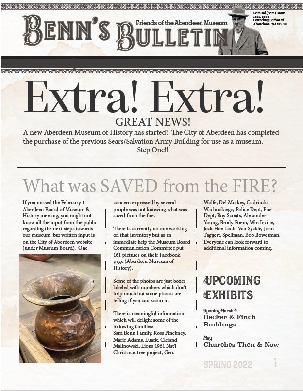 Benn's Bulletin Spring 2022