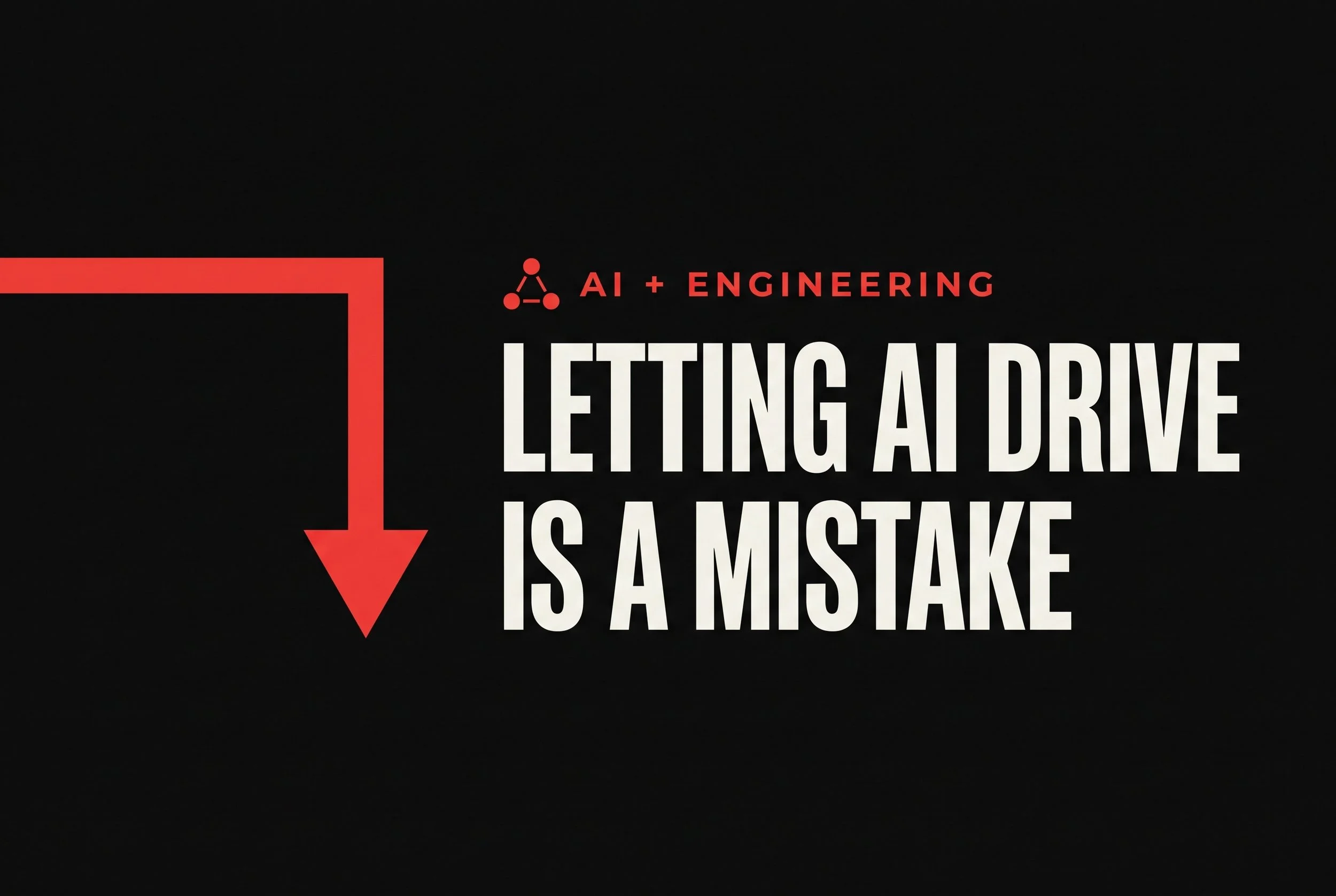 Why Letting AI Drive Produces Worse Code
