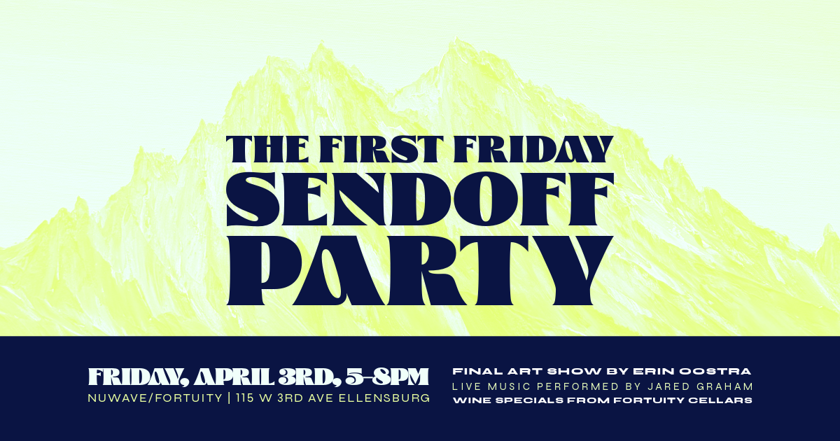 First Friday Sendoff Party | Art Auction + Wine Celebration