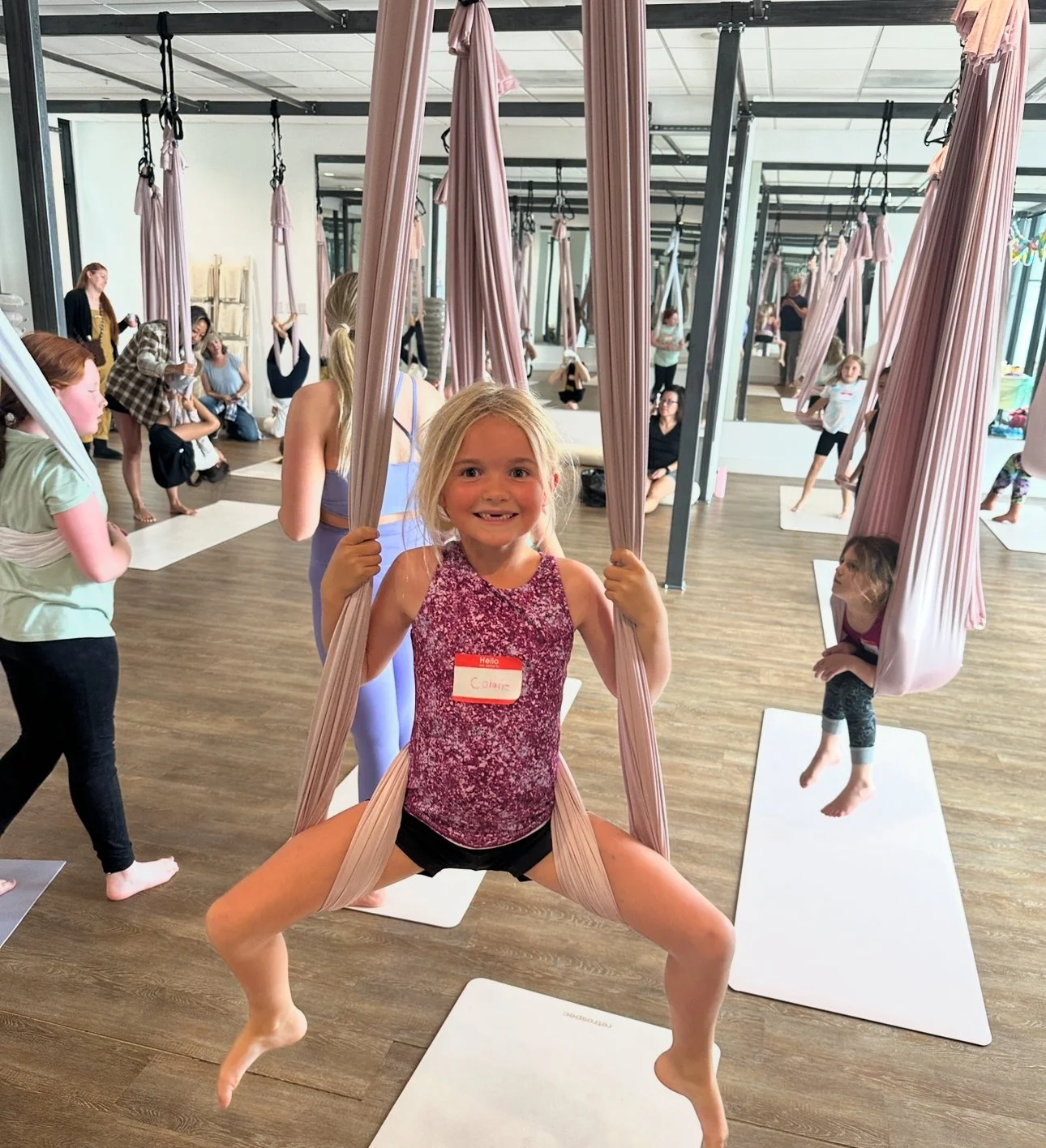 The Problem With Throwing an Aerial Silk Birthday Party for Kids
