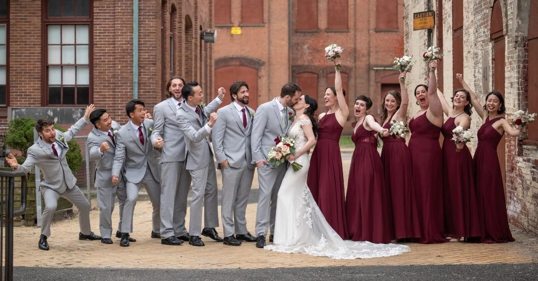 There’s just something about that Frankford Arsenal. 😍 
Exposed brick, dreamy light, and endless cool corners = photoshoot heaven. 📸
@bellagala 
@eventswithshabars 
@creationsbycoppola