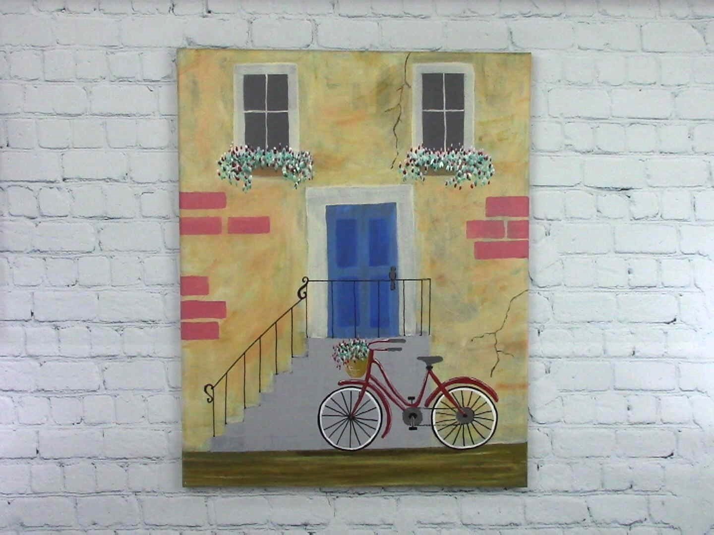 The Bicycle 16" x20