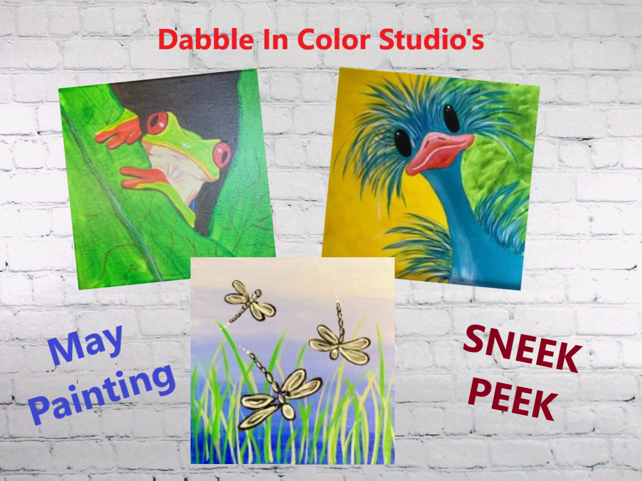 This month's DABBLE IN COLOR STUDIO SUBSCRIPTION additions! 