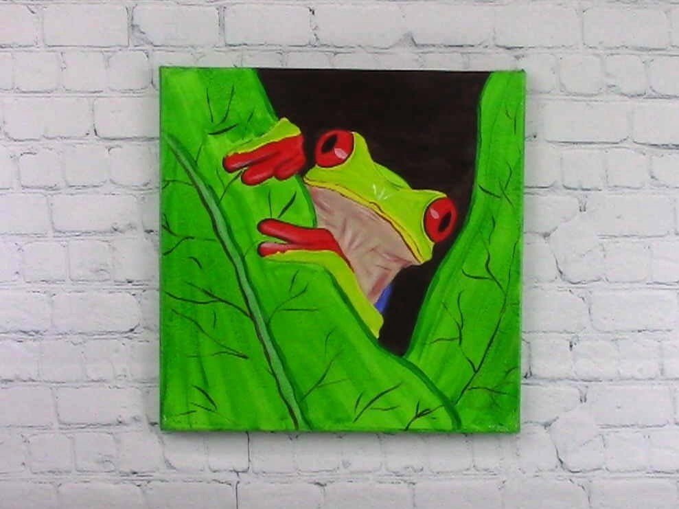Tree Frog 12" x 12"