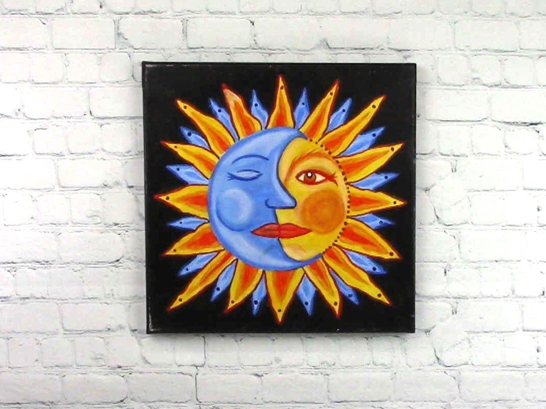 Sun and Moon 12" x 12"