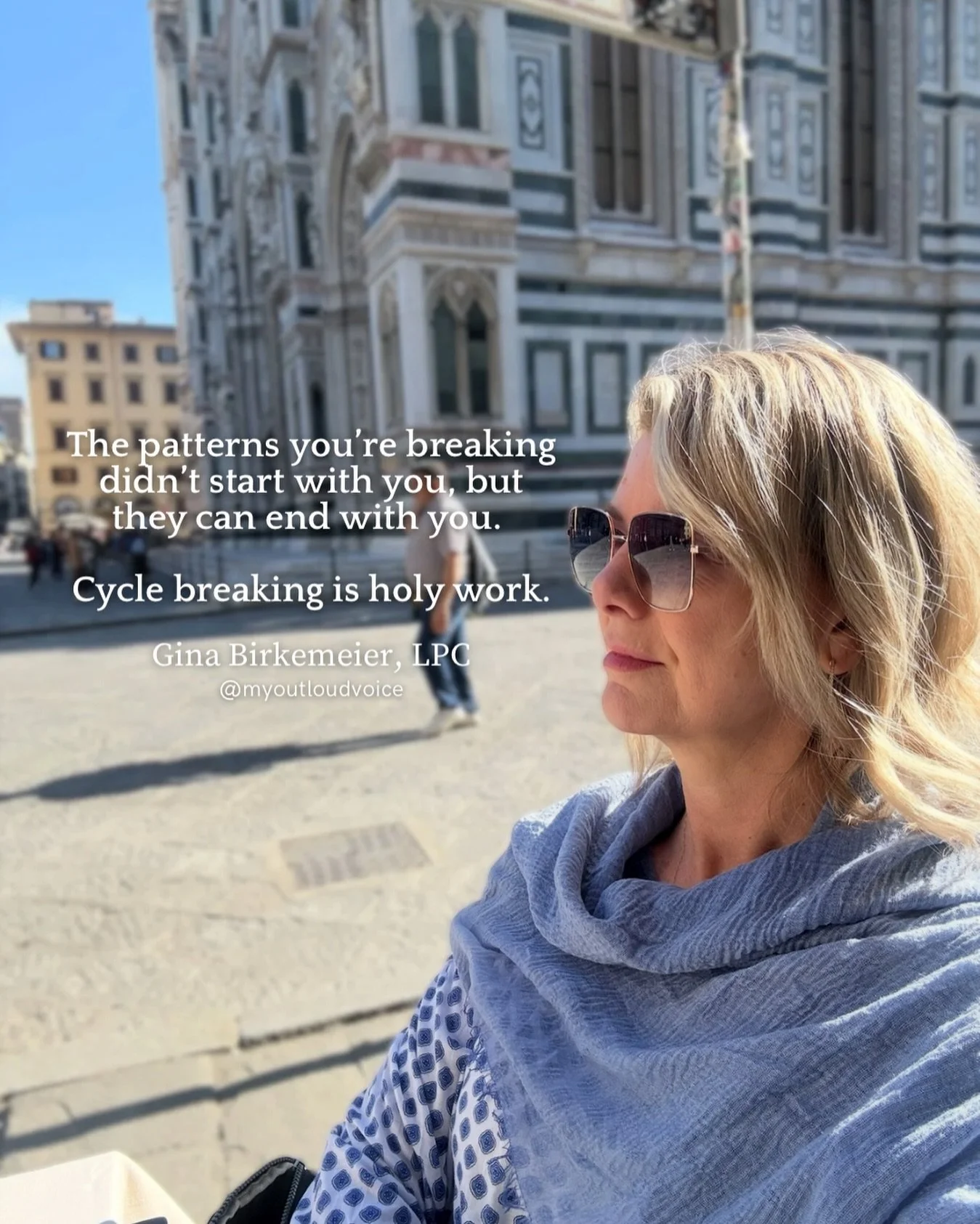 You weren&rsquo;t the originator of these patterns&mdash;but you&rsquo;re the one willing to notice them.
&nbsp;
Each small pause, each new response rather than reaction, each moment of honesty is rewriting them.
&nbsp;
Breaking cycles is holy work, 